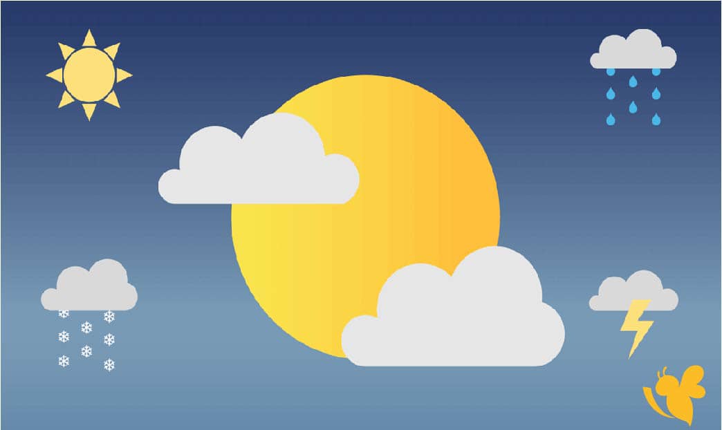 حالة الطقس اليوم في مصر | حار وأمطار ورمال متوقعة